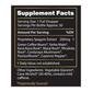 Image of supplement facts for Soulside Clean energy tincture, a premium organic herbal extraction tincture for natural energy, focus, endurance, athletic performance and stamina.